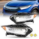 VehicleAid Full LED Headlights For 2019-2022 Honda HR-V